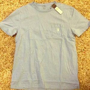 Brand new Polo Ralph Lauren light blue T-shirt
